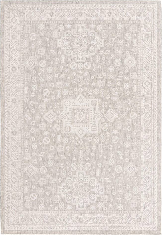 Detail image of 10' x 14' Easy-Clean Aztec Indoor / Outdoor Rug