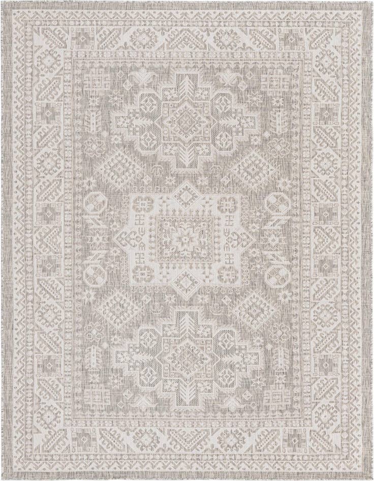Detail image of 6' x 9' Easy-Clean Aztec Indoor / Outdoor Rug