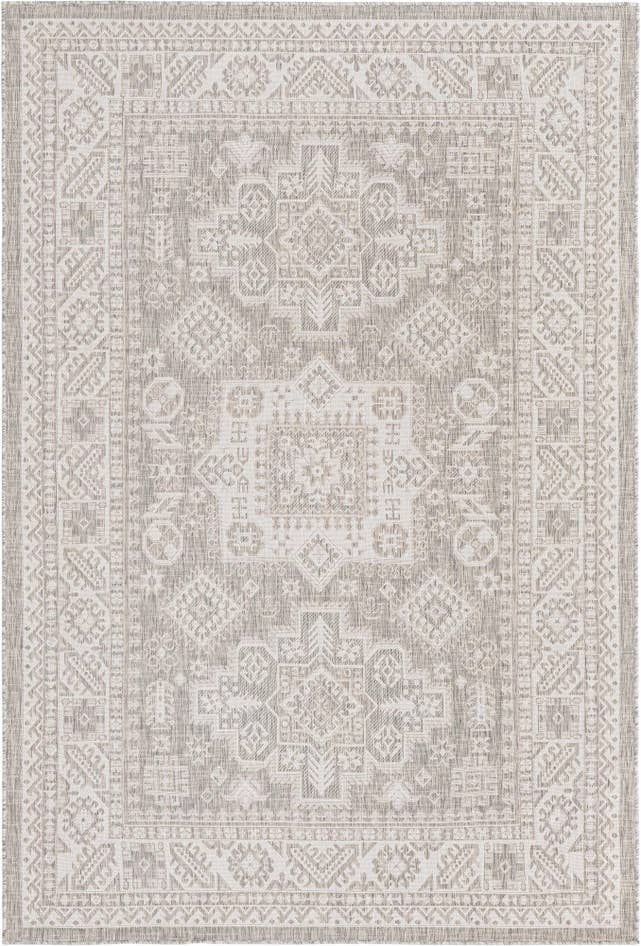 Detail image of 6' x 9' Easy-Clean Aztec Indoor / Outdoor Rug