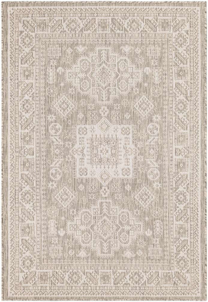 4' x 6' Easy-Clean Aztec Indoor / Outdoor Rug