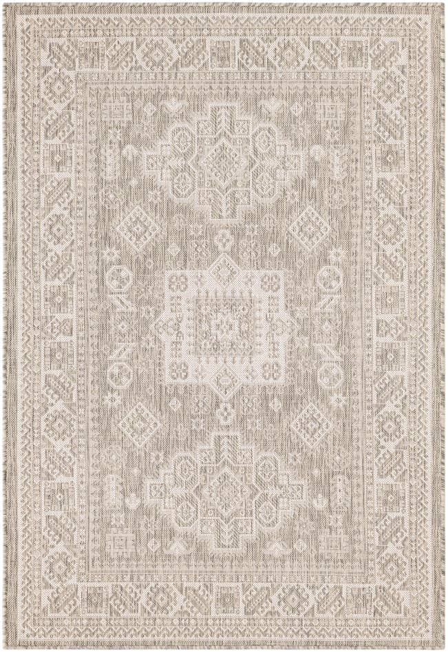Detail image of 4' x 6' Easy-Clean Aztec Indoor / Outdoor Rug
