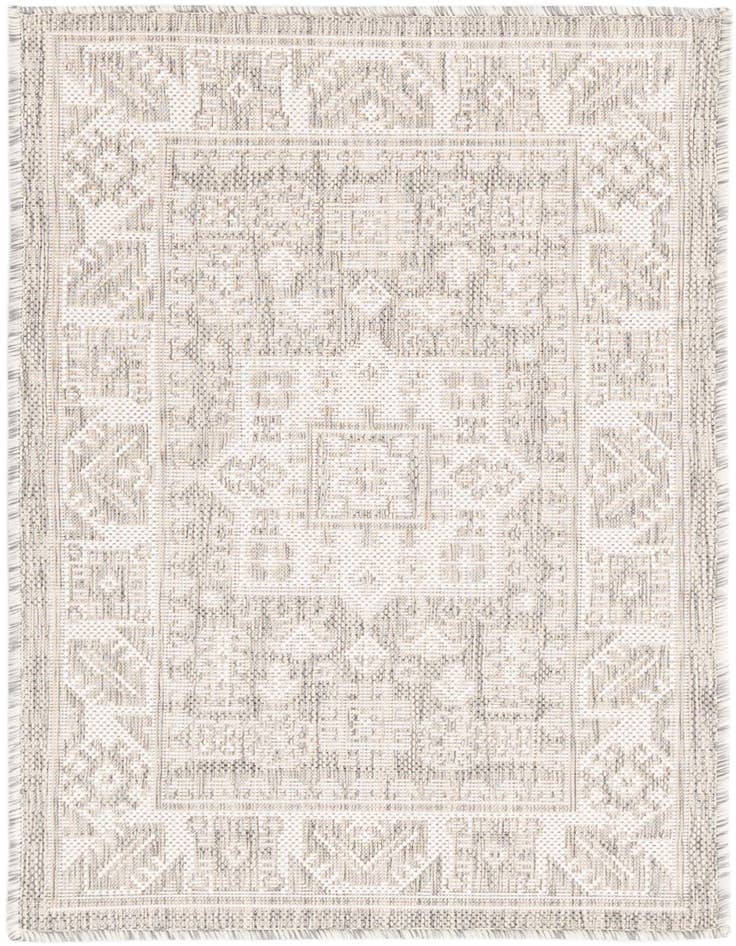 Detail image of 2' x 3' Easy-Clean Aztec Indoor / Outdoor Rug