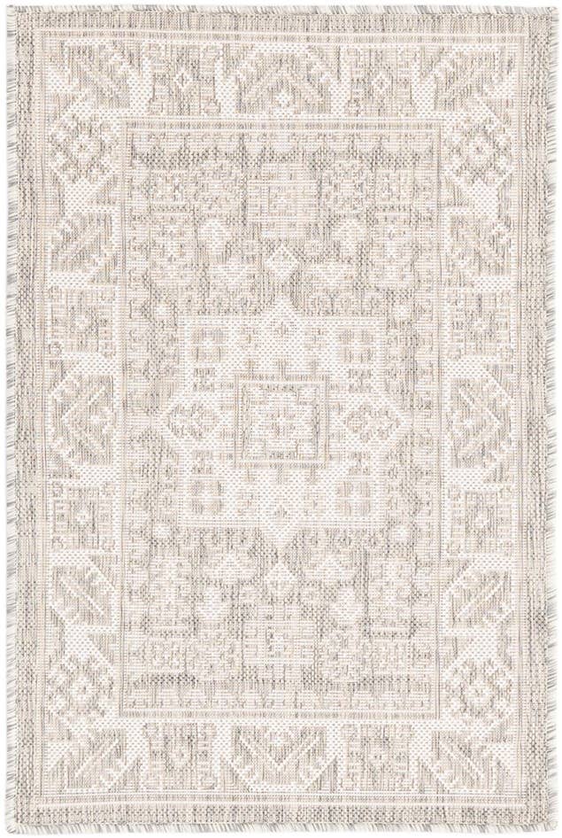 Detail image of 2' x 3' Easy-Clean Aztec Indoor / Outdoor Rug