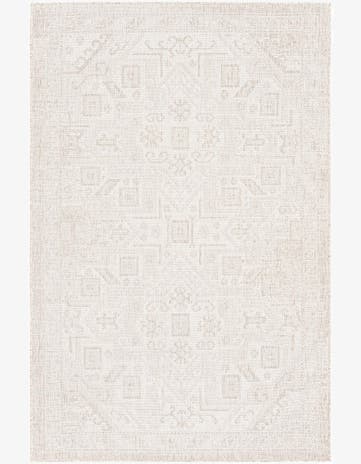 5' 3 x 8' Easy-Clean Aztec Indoor / Outdoor Rug