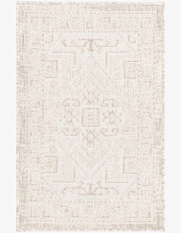 2' x 3' Easy-Clean Aztec Indoor / Outdoor Rug