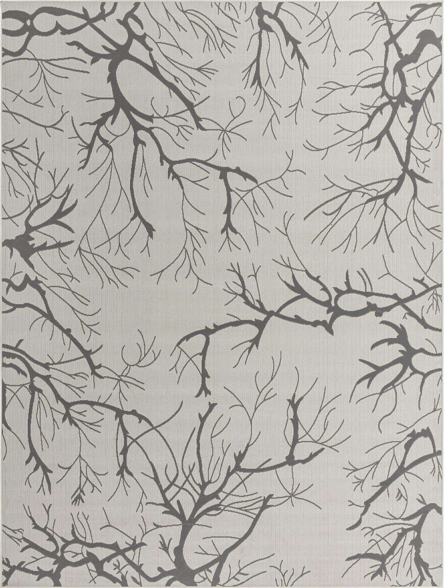 275cm x 370cm Easy-Clean Botanical Indoor / Outdoor Rug