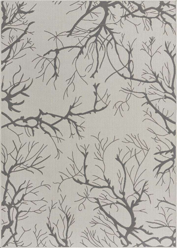 6' x 9' Easy-Clean Botanical Indoor / Outdoor Rug