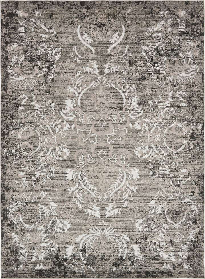 9' x 12' Easy-Clean Botanical Indoor / Outdoor Rug
