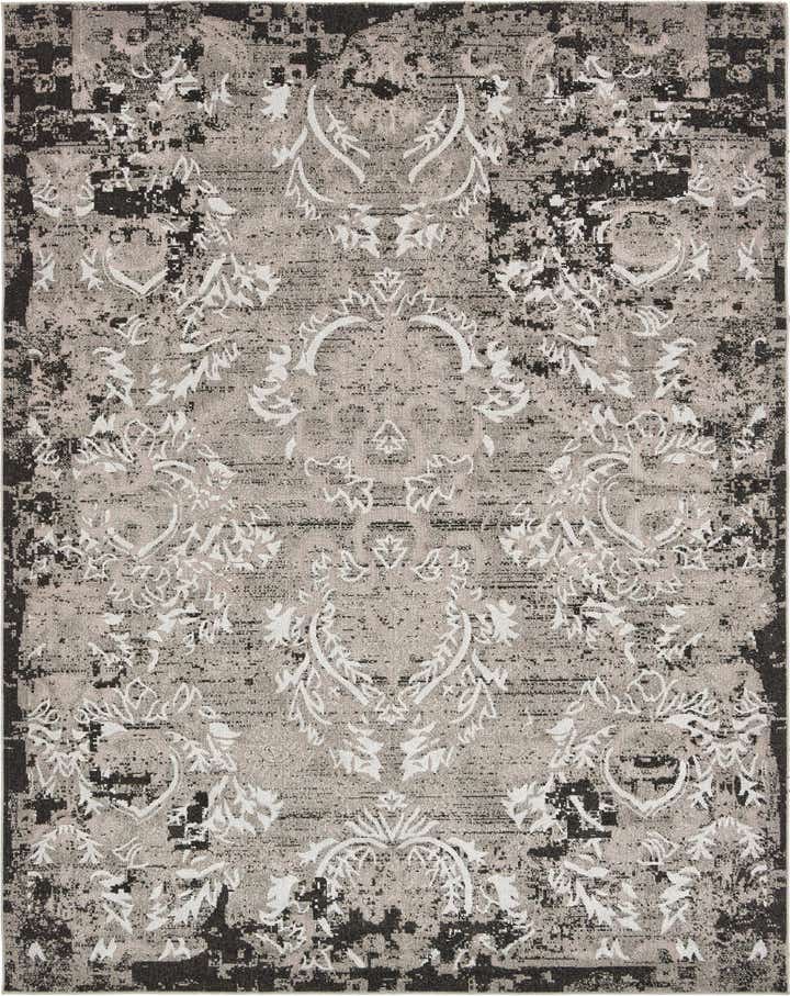 8' x 10' Easy-Clean Botanical Indoor / Outdoor Rug