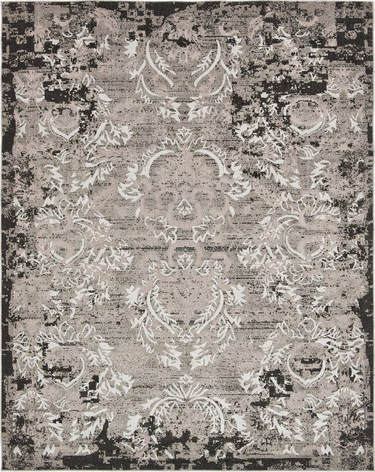 Detail image of 8' x 10' Easy-Clean Botanical Indoor / Outdoor Rug