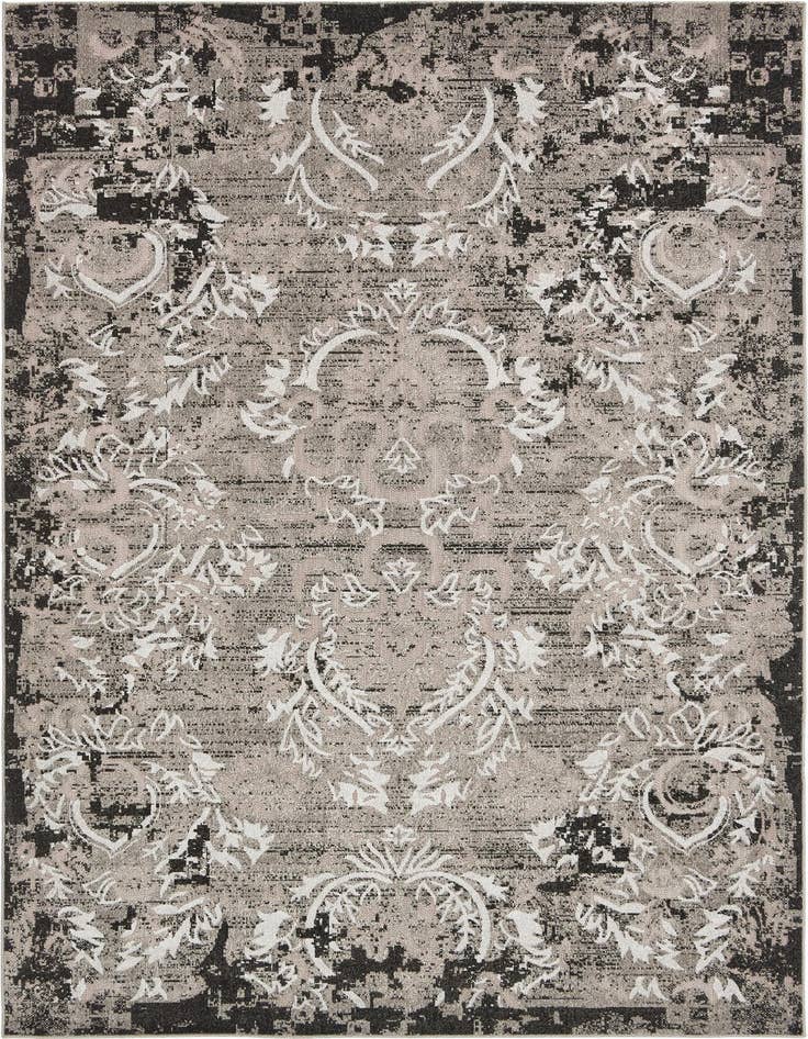 Detail image of 7' x 10' Easy-Clean Botanical Indoor / Outdoor Rug