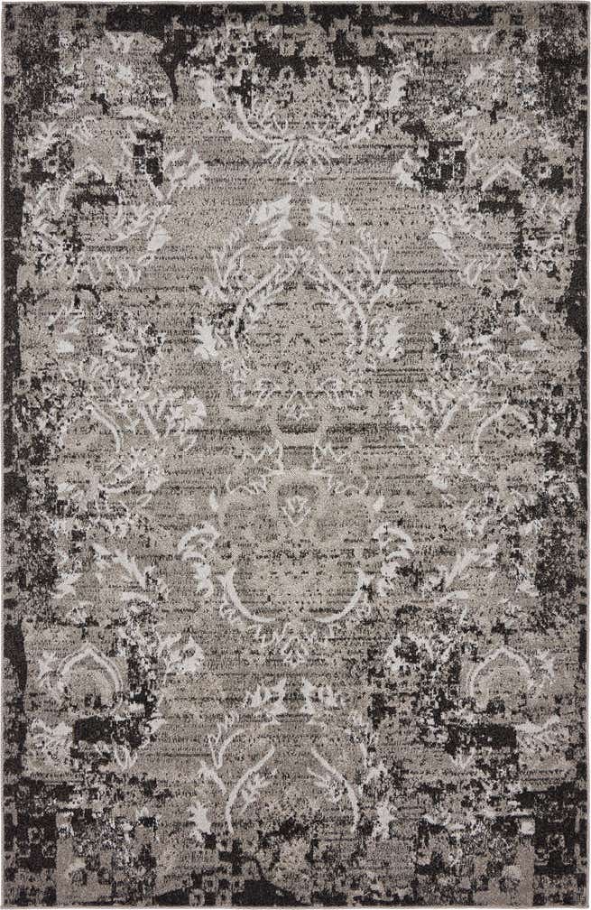 5' x 8' Easy-Clean Botanical Indoor / Outdoor Rug