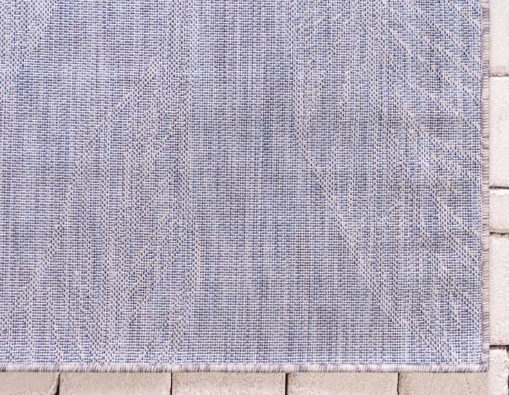 Detail image of 6' x 9' Easy-Clean Botanical Indoor / Outdoor Rug