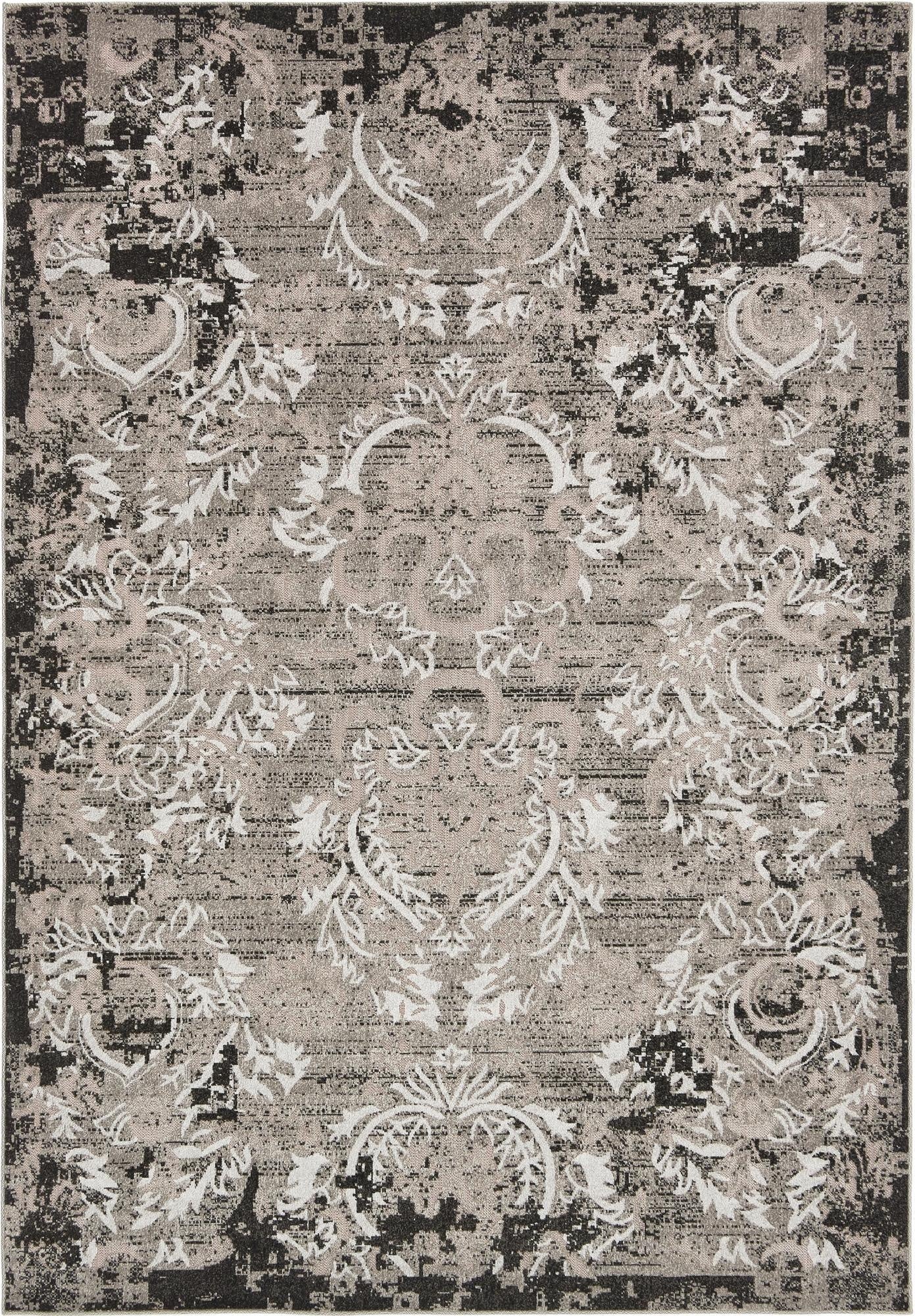 7' x 10'  Washable Botanical Indoor / Outdoor Rug