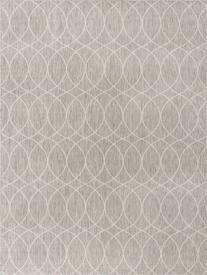 275cm x 365cm Easy-Clean Lattice Indoor / Outdoor Rug