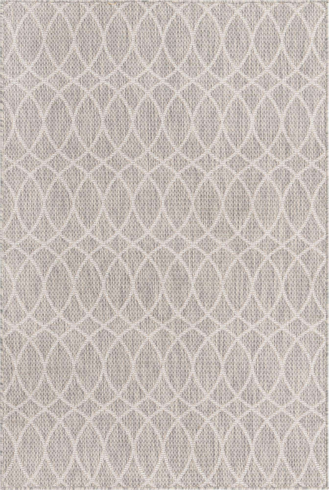 4' x 6' Easy-Clean Lattice Indoor / Outdoor Rug