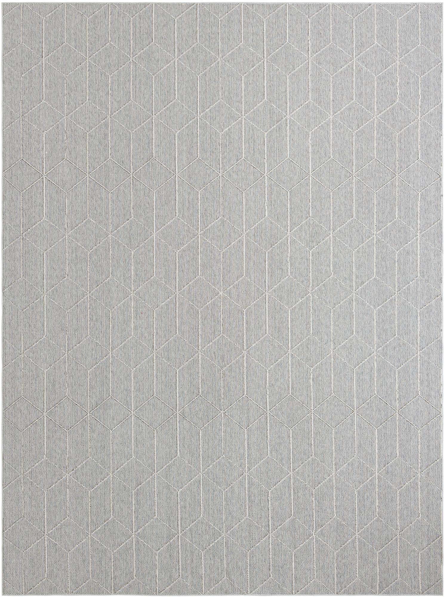 10' x 14' 1 Easy-Clean Lattice Indoor / Outdoor Rug