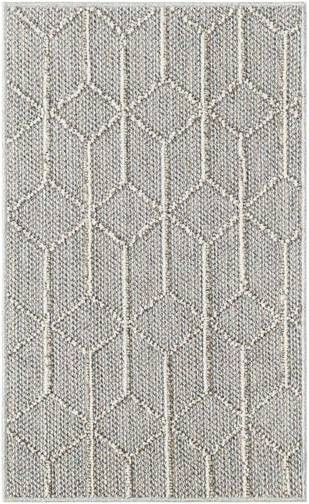 2' x 3' 1 Easy-Clean Lattice Indoor / Outdoor Rug