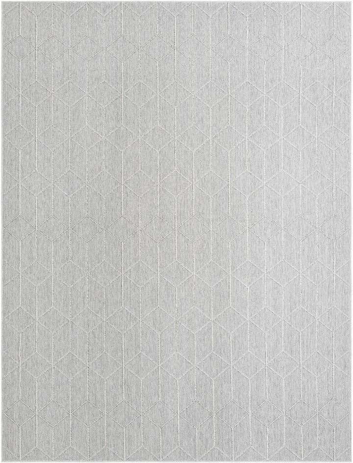 9' x 12' Easy-Clean Lattice Indoor / Outdoor Rug