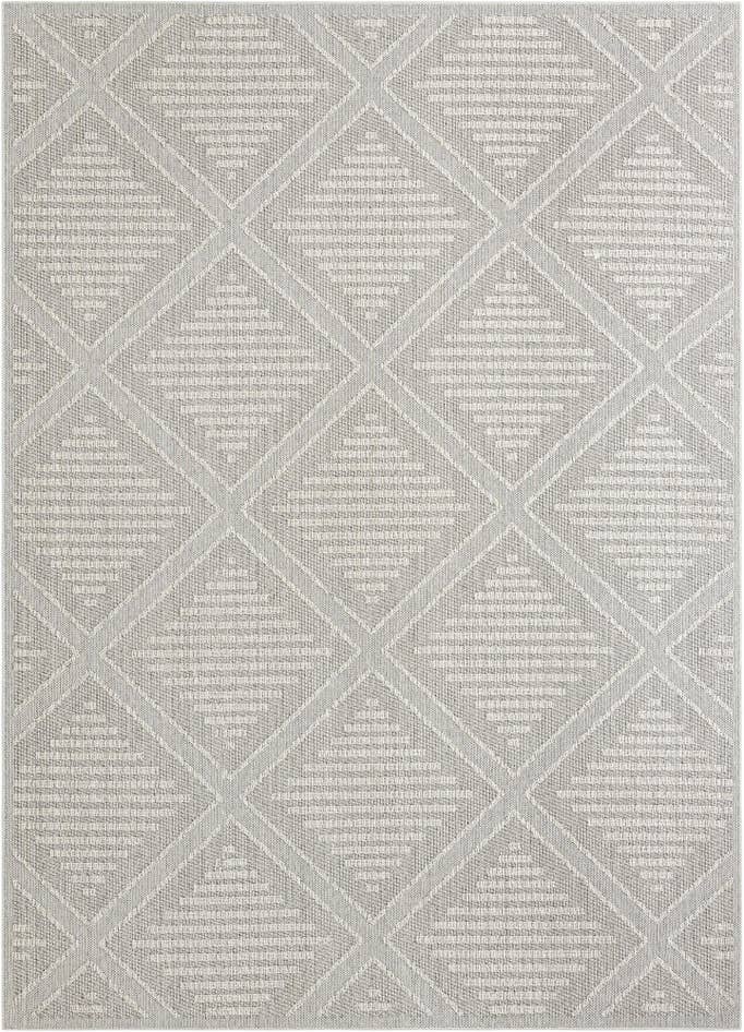 Detail image of 10' x 14' 1 Easy-Clean Lattice Indoor / Outdoor Rug