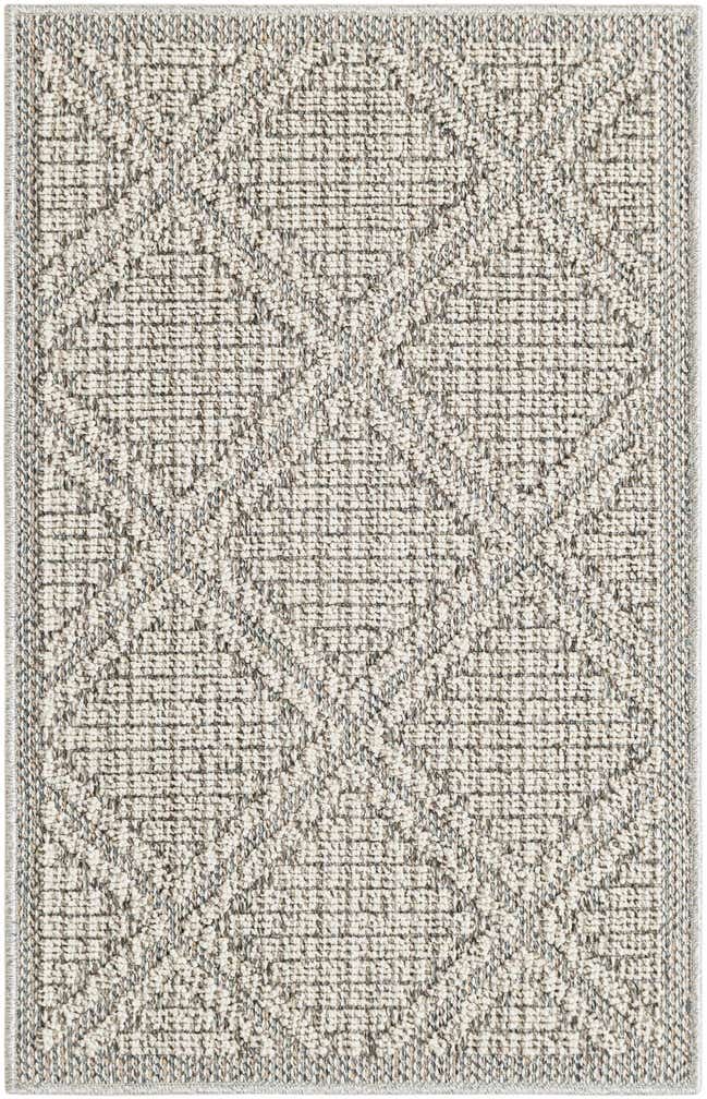 2' x 3' 1 Easy-Clean Lattice Indoor / Outdoor Rug