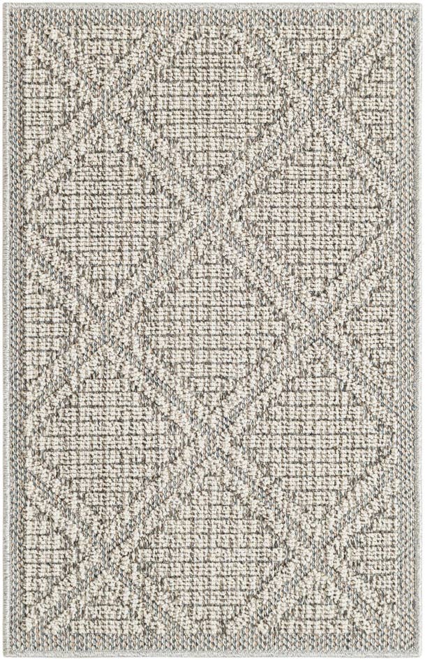Detail image of 2' x 3' 1 Easy-Clean Lattice Indoor / Outdoor Rug