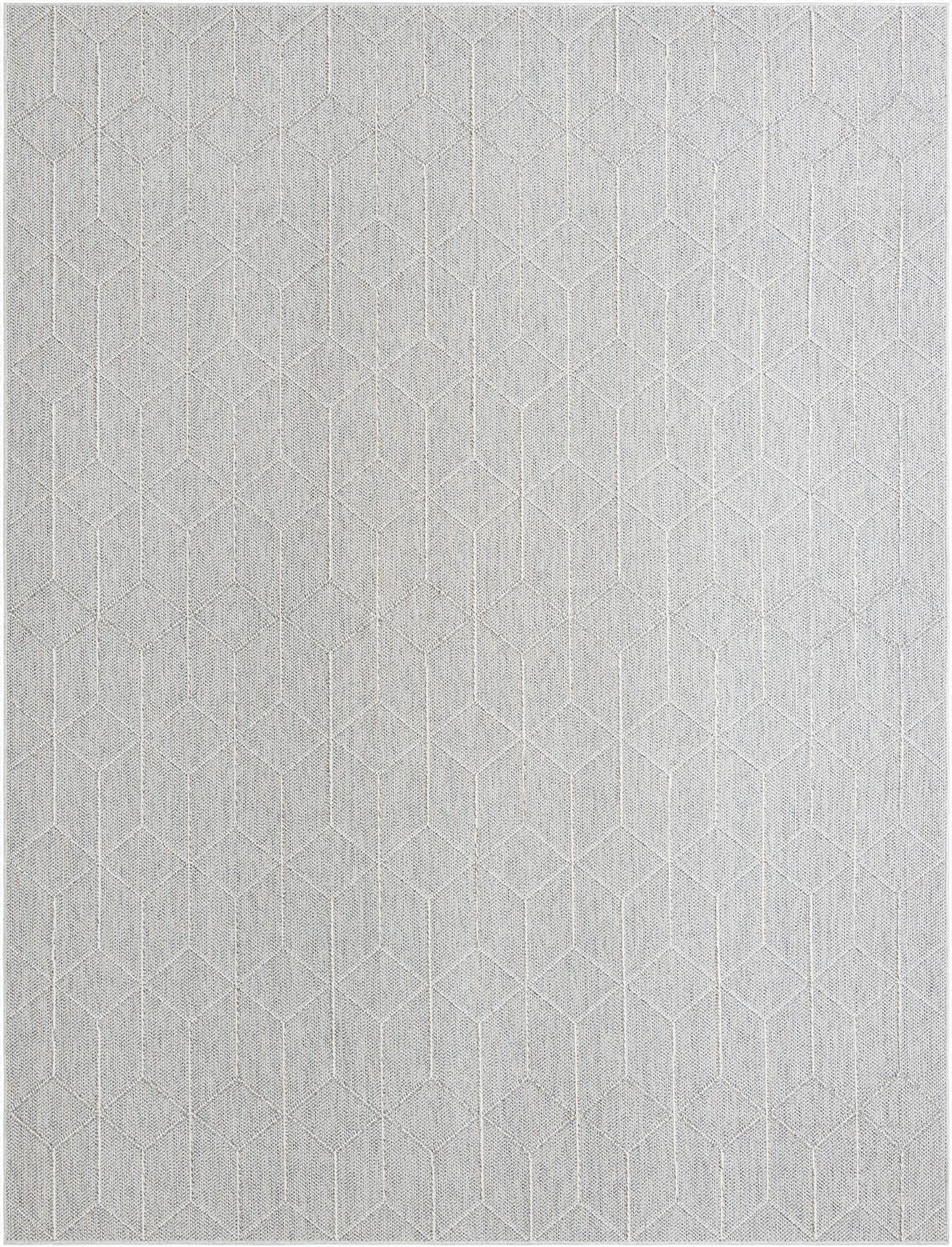 9' x 12' Washable Lattice Indoor / Outdoor Rug