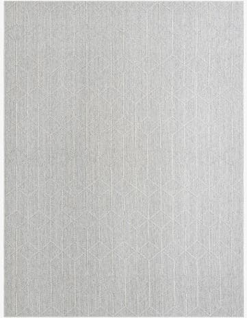 9' x 12' Easy-Clean Lattice Indoor / Outdoor Rug