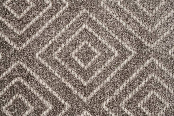 Detail image of 5' 3 x 7' 8 Easy-Clean Modern Indoor / Outdoor Rug