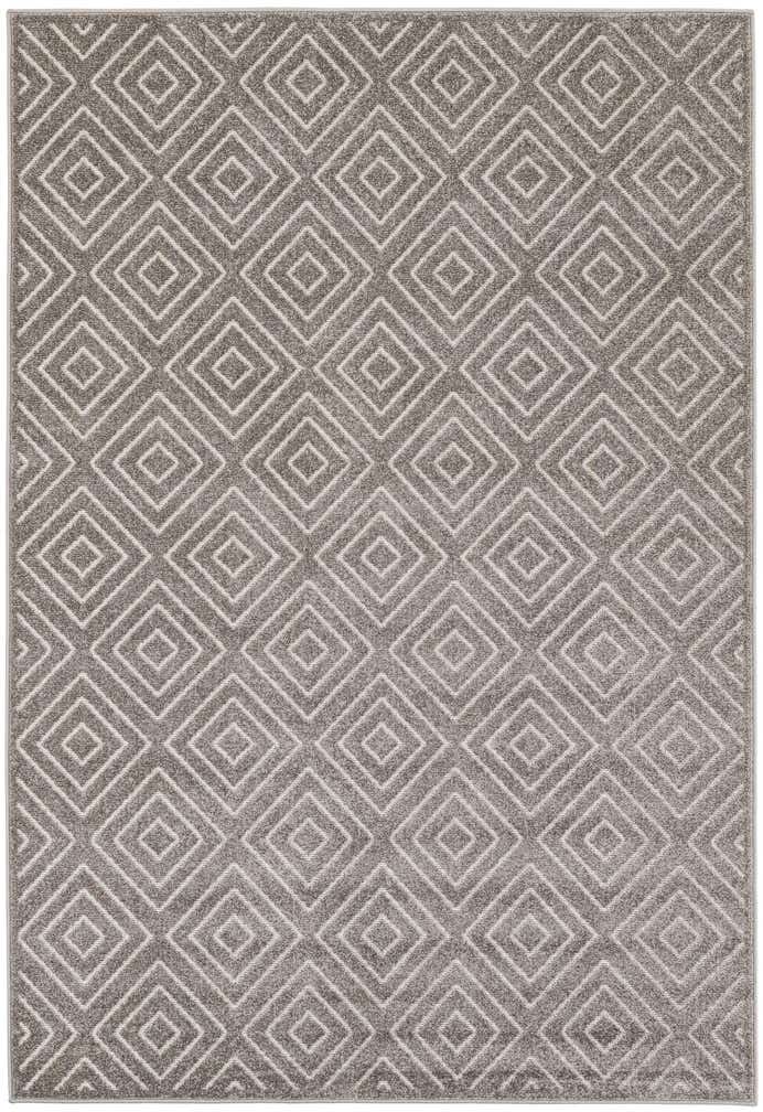 5' 3 x 7' 8 Easy-Clean Modern Indoor / Outdoor Rug