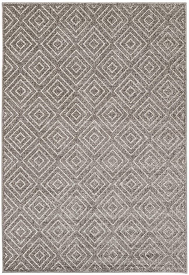 Detail image of 5' 3 x 7' 8 Easy-Clean Modern Indoor / Outdoor Rug
