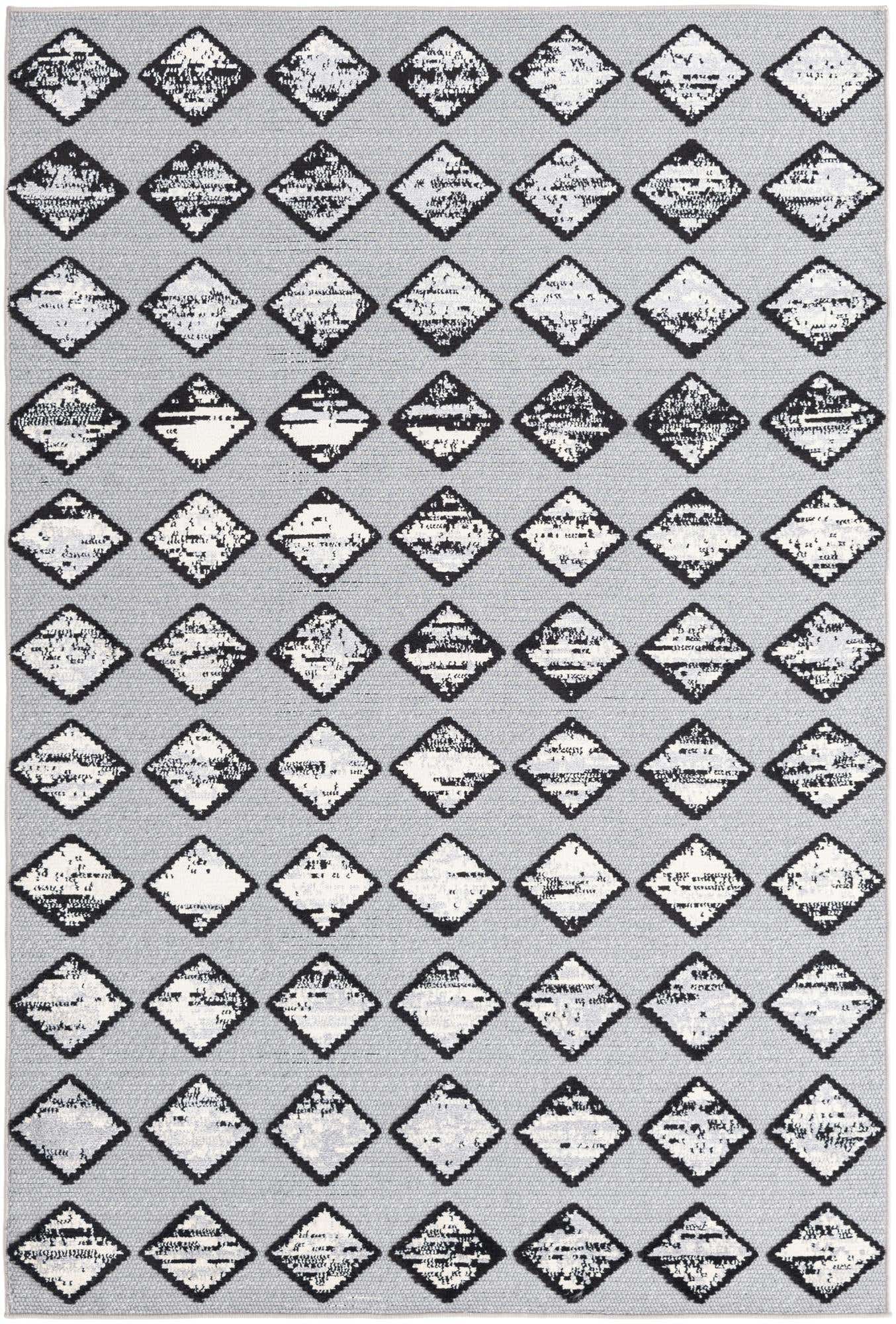 5' 3 x 7' 7 Easy-Clean Indoor / Outdoor Rug