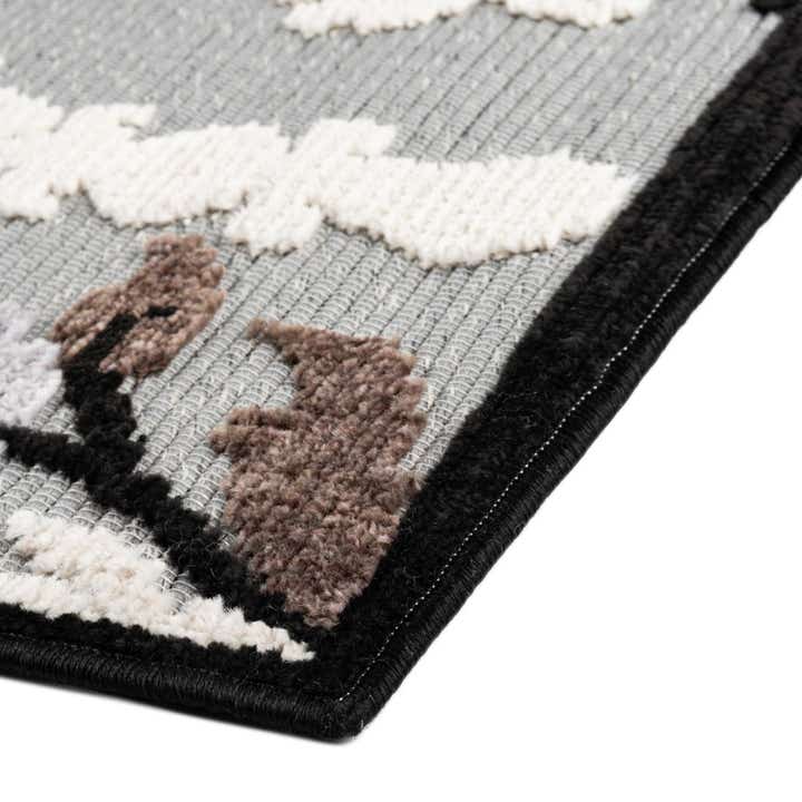 5' x 7' 7 Easy-Clean Indoor / Outdoor Rug