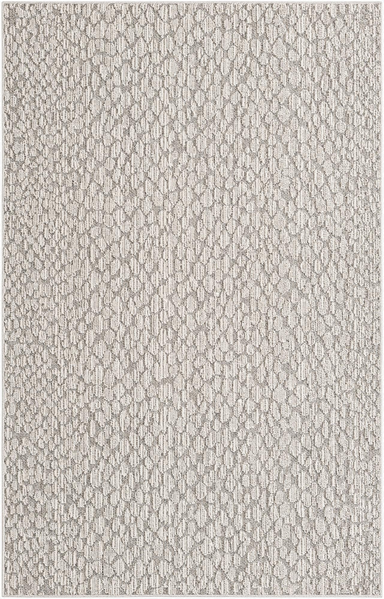 5' 3 x 8'  Washable Safari Indoor / Outdoor Rug
