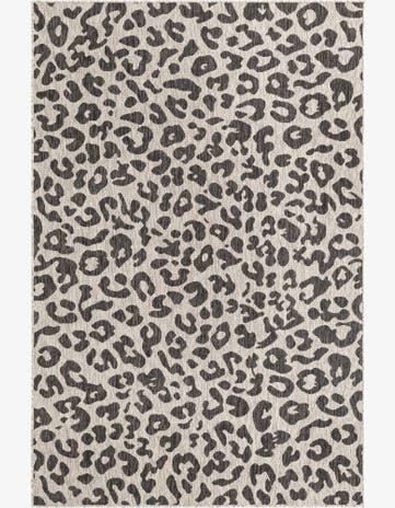 5' 3 x 8' Easy-Clean Safari Indoor / Outdoor Rug