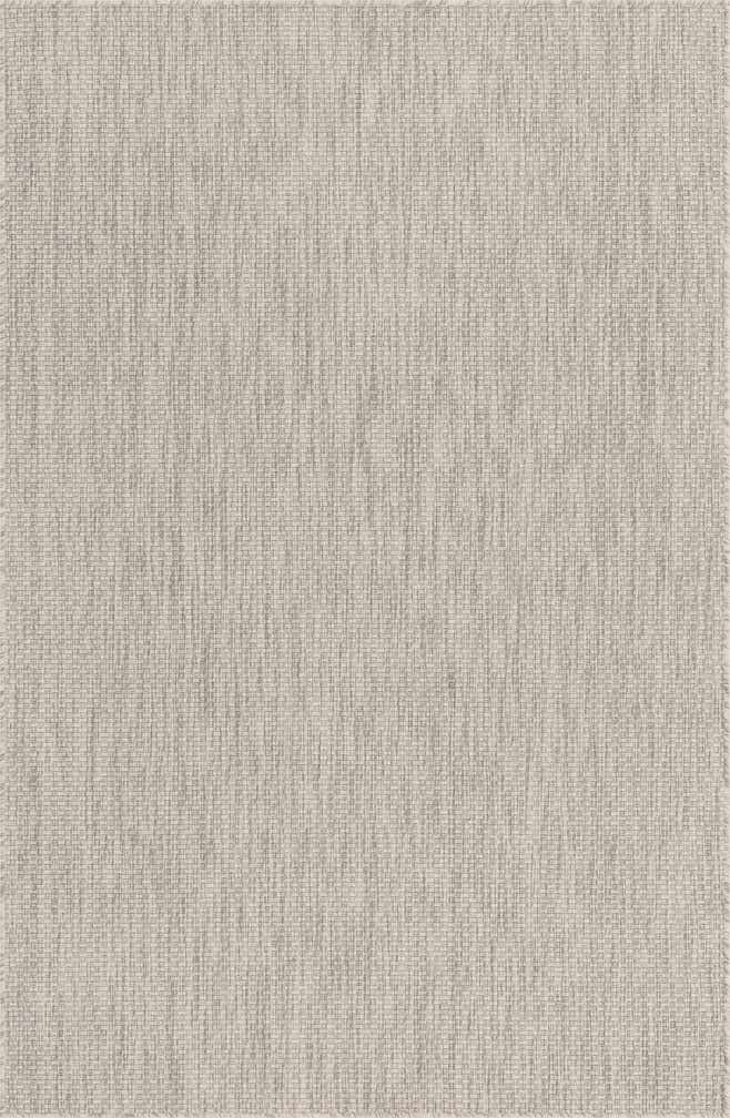 5' 3 x 8' Easy-Clean Solid Indoor / Outdoor Rug