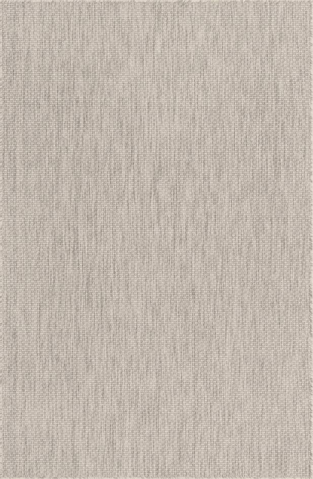 Detail image of 5' 3 x 8' Easy-Clean Solid Indoor / Outdoor Rug