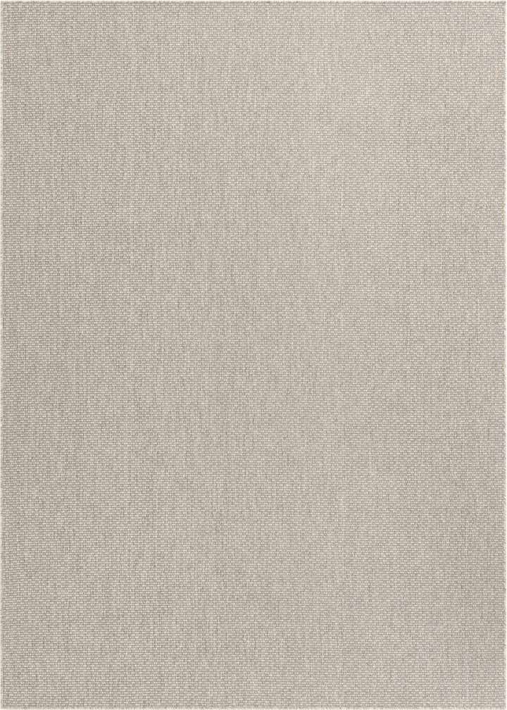 7' x 10' Easy-Clean Solid Indoor / Outdoor Rug