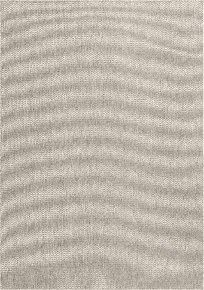 7' x 10' Easy-Clean Solid Indoor / Outdoor Rug