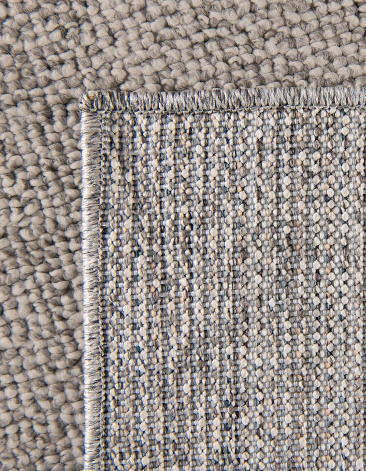 Detail image of 2' x 3' 1  Washable Solid Indoor / Outdoor Rug