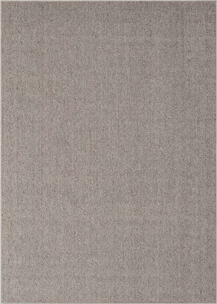 6' 1 x 9' Easy-Clean Solid Indoor / Outdoor Rug