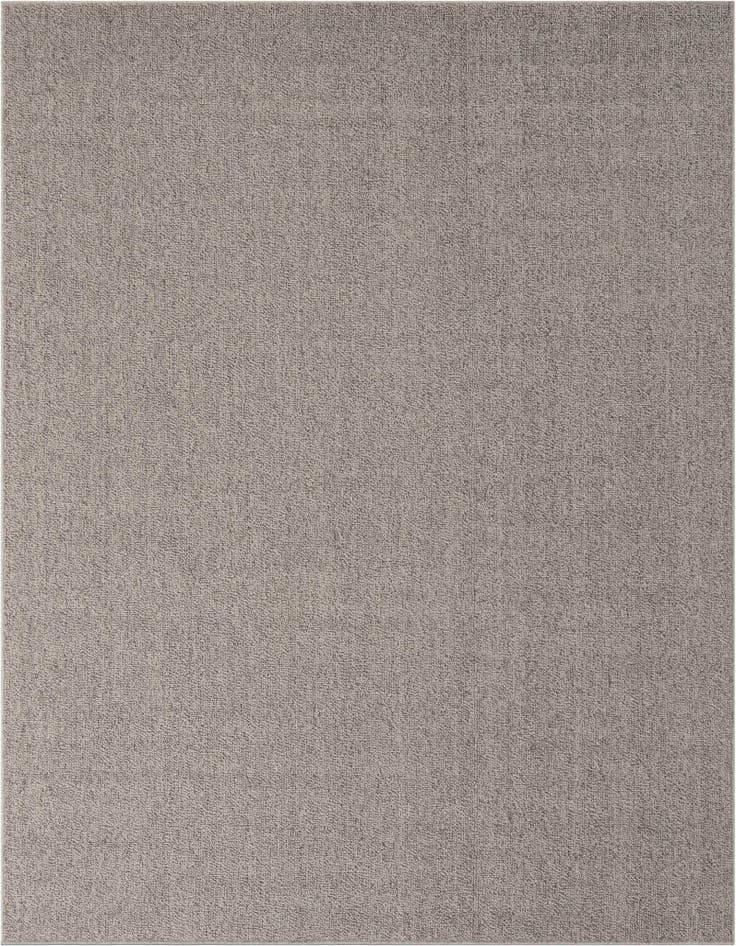 Detail image of 7' 10 x 10' Easy-Clean Solid Indoor / Outdoor Rug