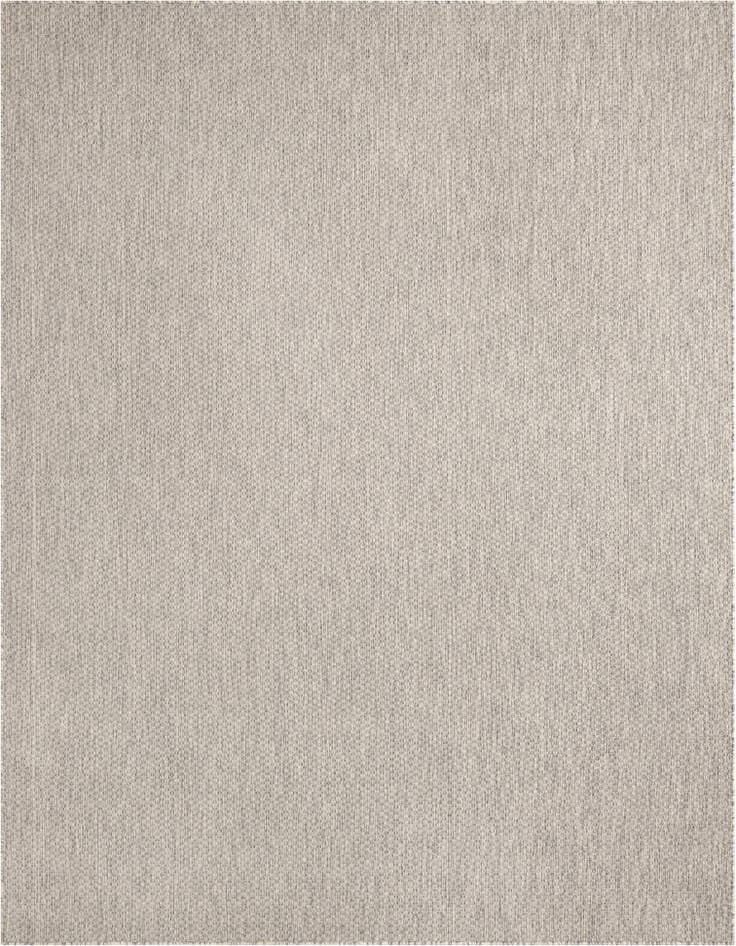 Detail image of 7' 10 x 10' Easy-Clean Solid Indoor / Outdoor Rug