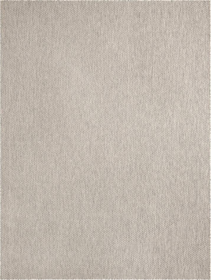Detail image of 7' 10 x 10' Easy-Clean Solid Indoor / Outdoor Rug