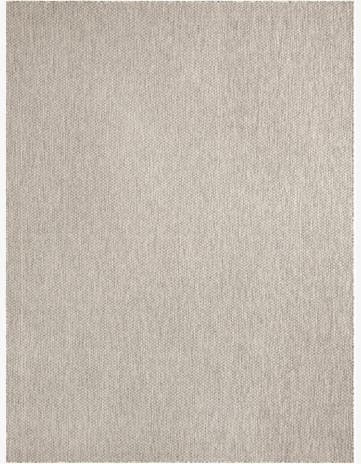 7' 10 x 10' Easy-Clean Solid Indoor / Outdoor Rug