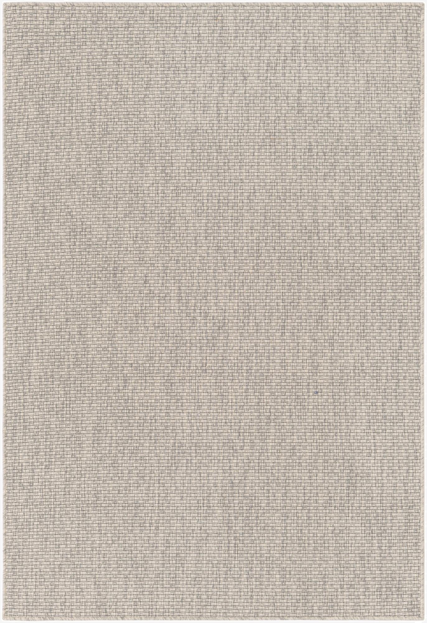125cm x 185cm  Washable Solid Indoor / Outdoor Rug