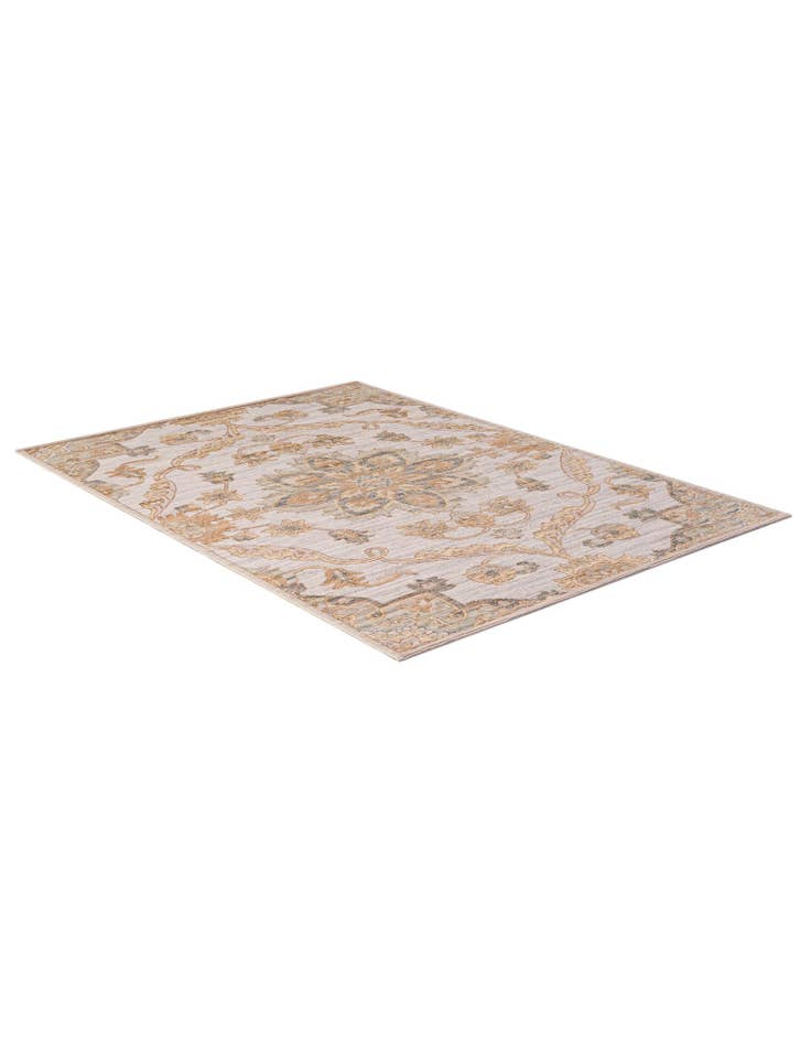 Detail image of 5' 5 x 7' 6  Washable Traditional Indoor / Outdoor Rug