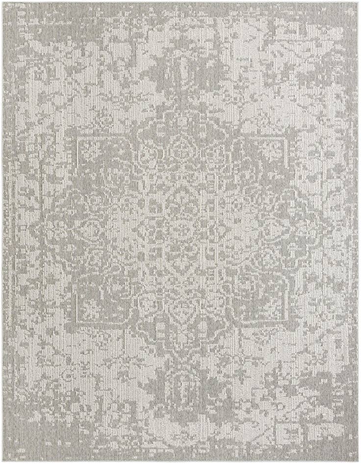 Detail image of 10' x 14' 1 Easy-Clean Traditional Indoor / Outdoor Rug