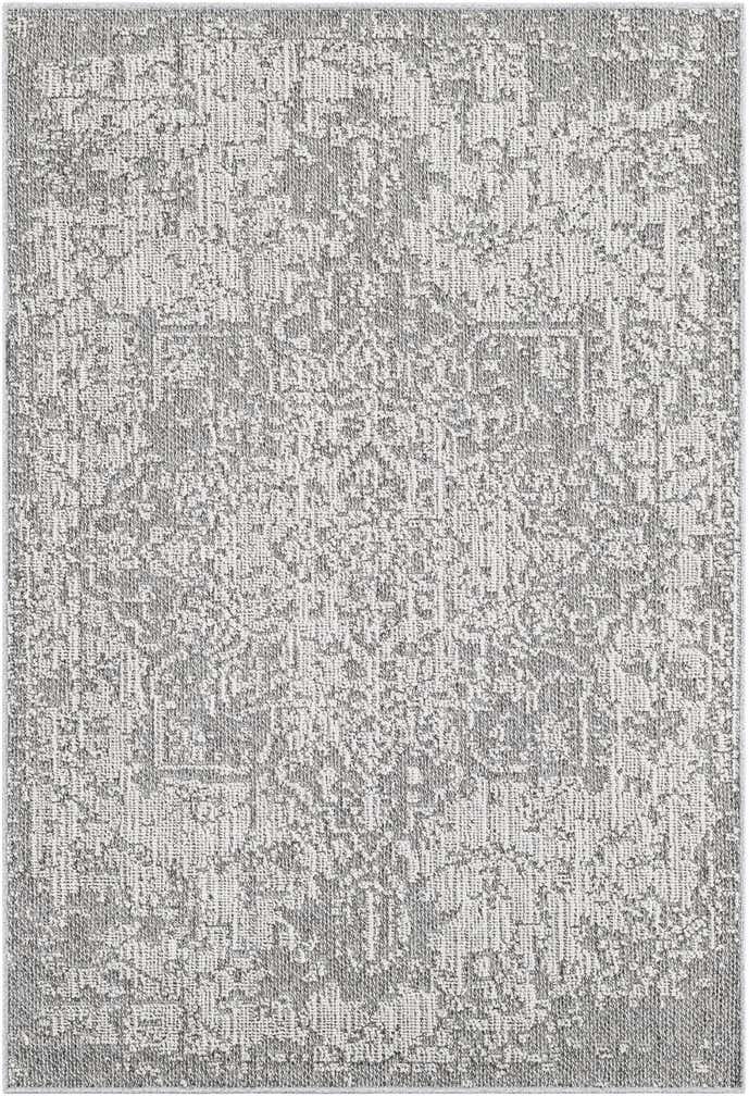 4' 1 x 6' 1 Easy-Clean Traditional Indoor / Outdoor Rug