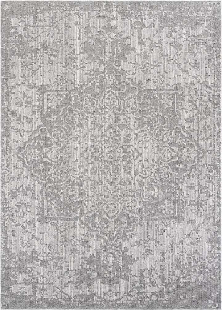 9' x 12' Easy-Clean Traditional Indoor / Outdoor Rug